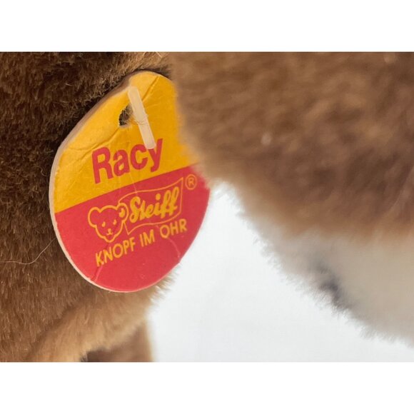 Steiff Brown Plush Pony Horse Toy Tag Button - Picture 9 of 10